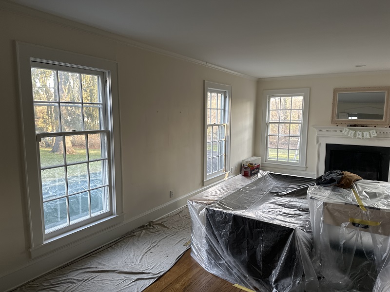 Cottage sash double hung window replacement